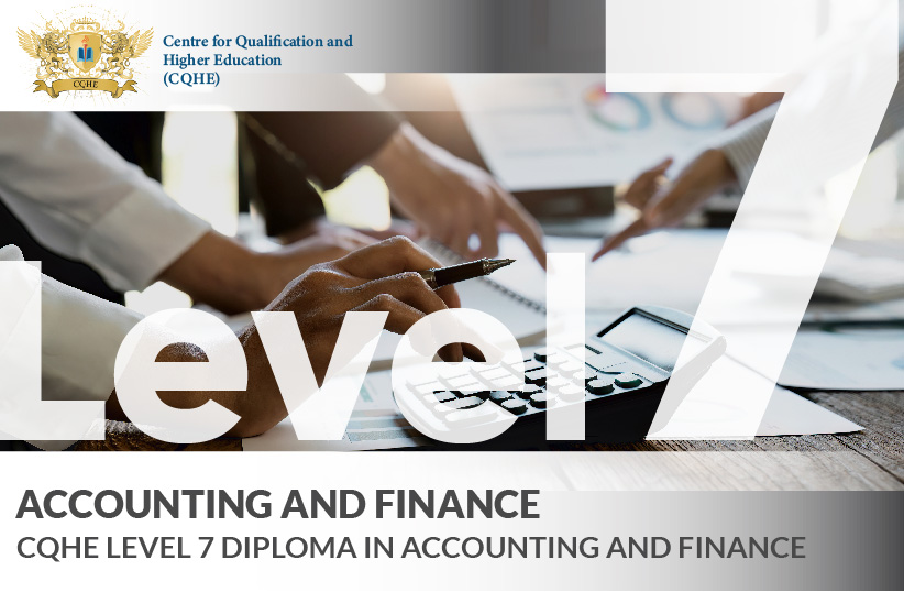 CQHE Level 7 Postgraduate Diploma in Accounting and Finance