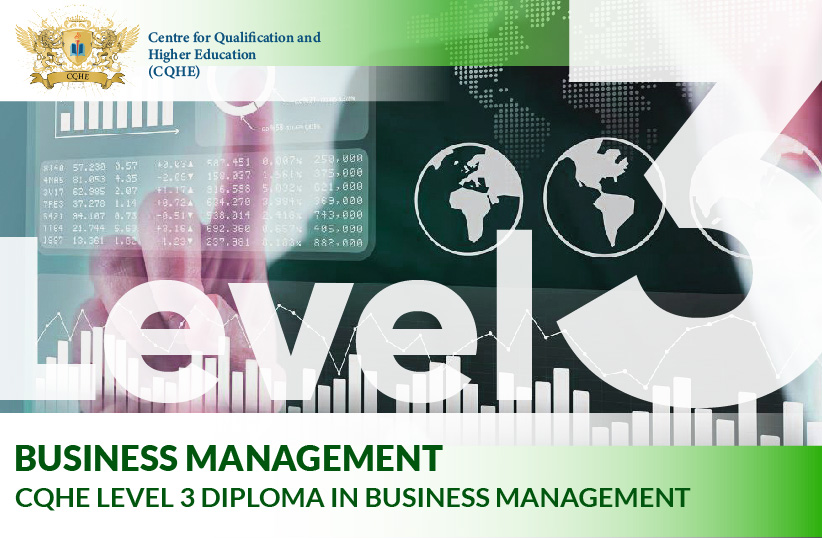 CQHE Level 3 Diploma in Business Management